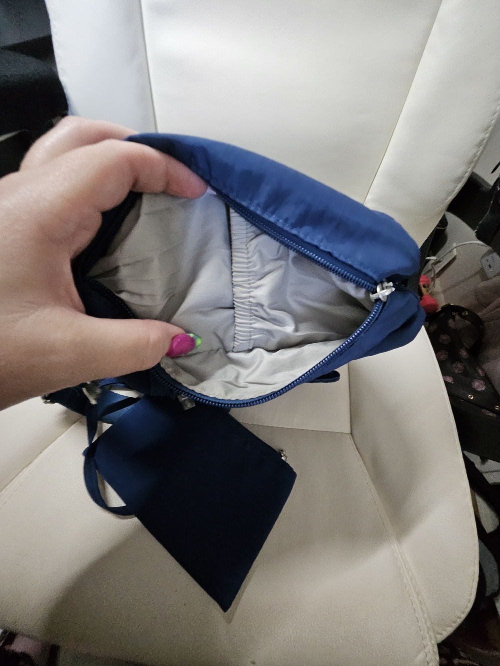 Baggallini Deep Blue Crossbody with Matching Wristlet - Picture 11 of 16